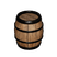 Barril de madera