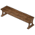Banco de madera