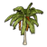 Arbre décoratif tropical A