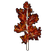 Arbre décoratif feuilles rouges B