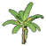 Arbre décoratif tropical B