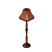 Antique Brown Floor Lamp