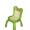 Chaise grenouille